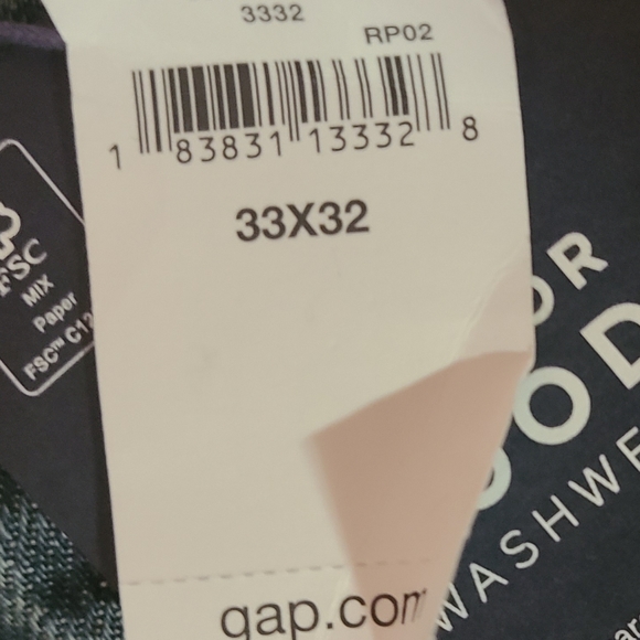 Gap New Men's Darkwash Jeans Size … - Picture 4 of 10